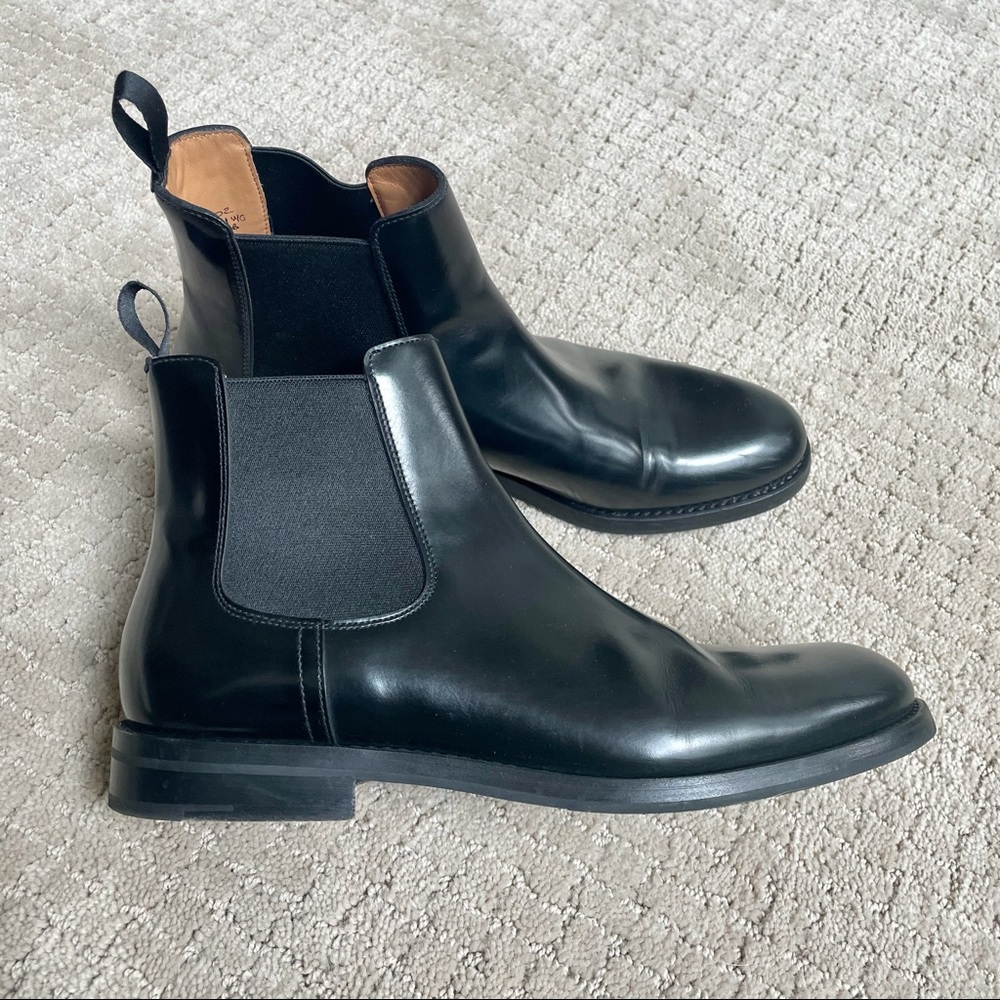 CHURCH'S Monmouth leather Chelsea boots